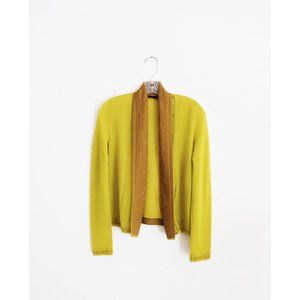 Catherine Andre Citrine Long Sleeve Cardigan sz S
